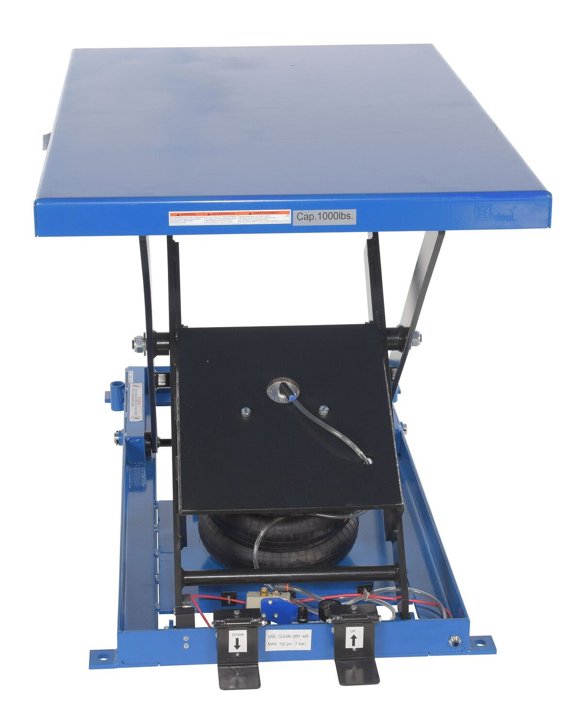 Vestil Manufacturing Corp Heavy-Duty Air Bag Scissor Lift Tables– – Now available at MTN Shop US. - imagen 3
