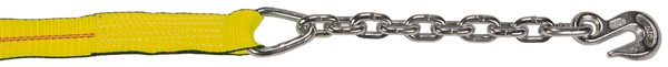 Lift All 2" W/Chain Anchor 10K Adjustable End Strap Load Hugger Tiedown