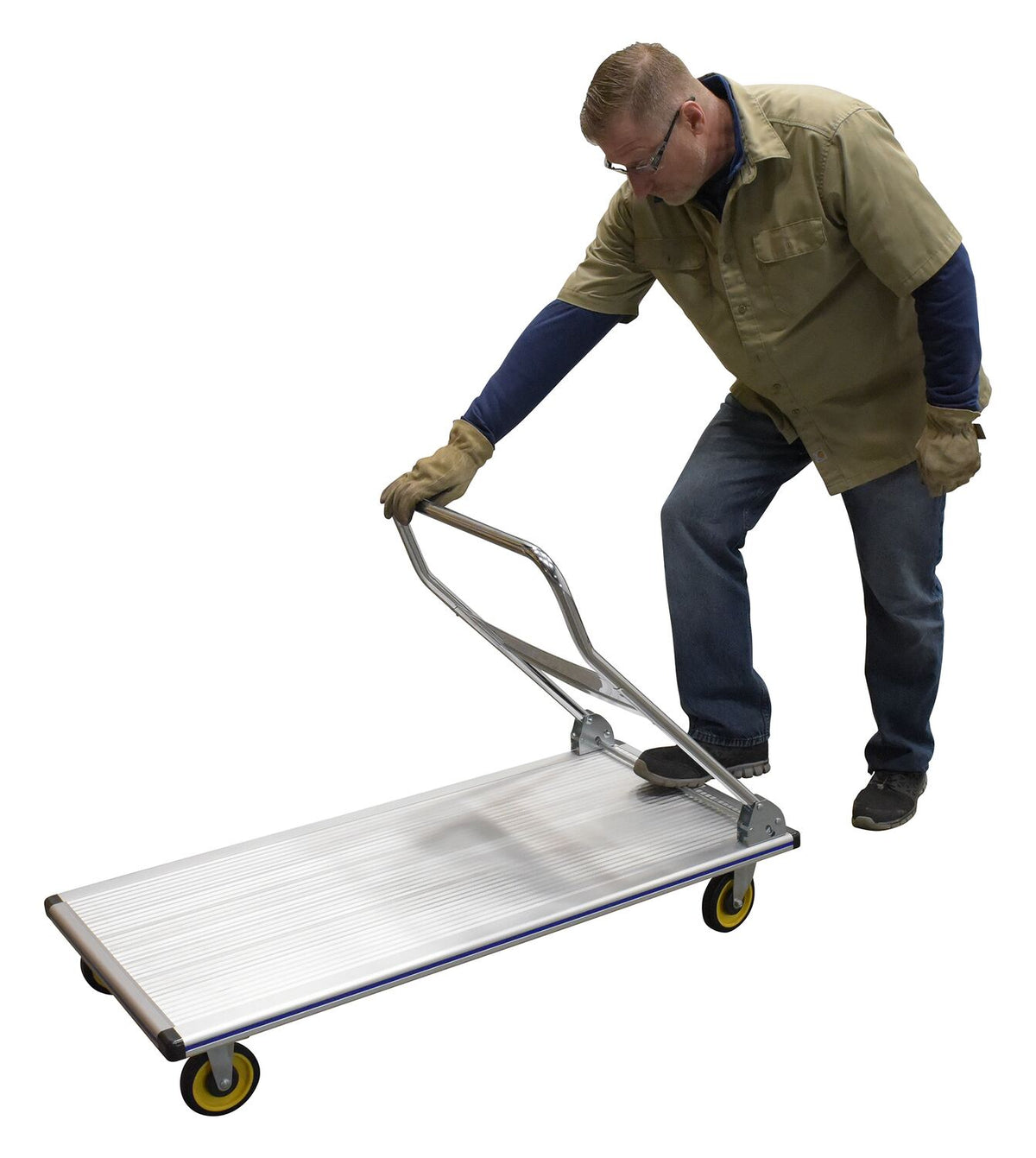 Vestil Manufacturing Corp Aluminum Folding Handle Platform Trucks– – Now available at MTN Shop US. - imagen 8
