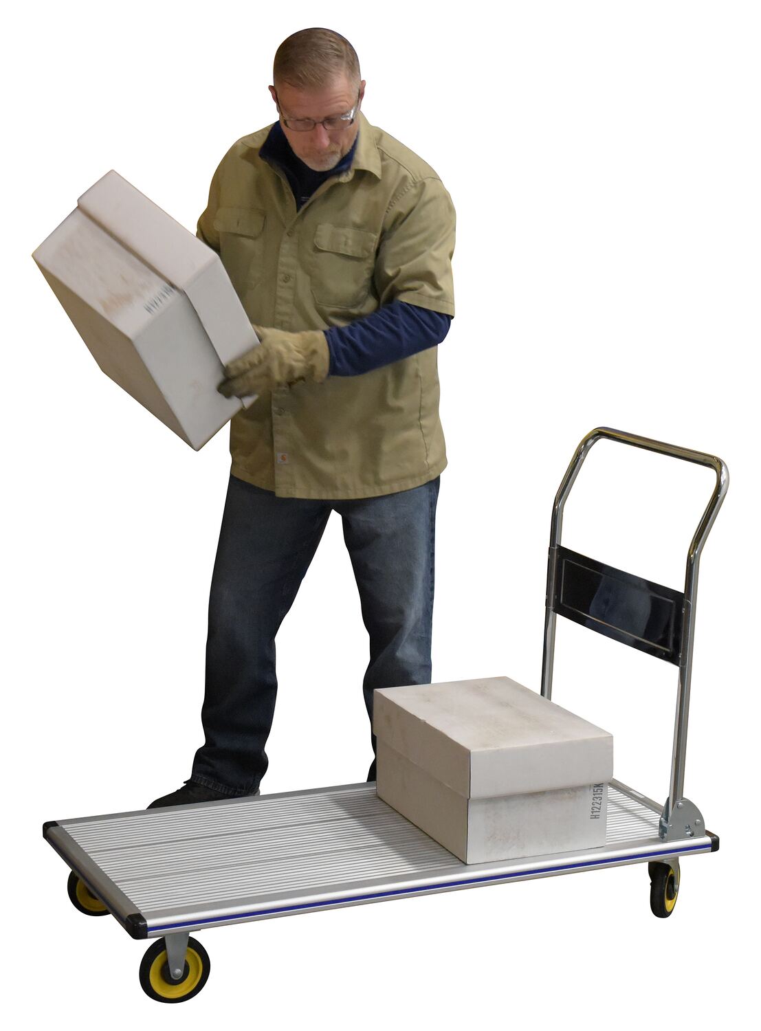 Vestil Manufacturing Corp Aluminum Folding Handle Platform Trucks– – Now available at MTN Shop US. - imagen 7