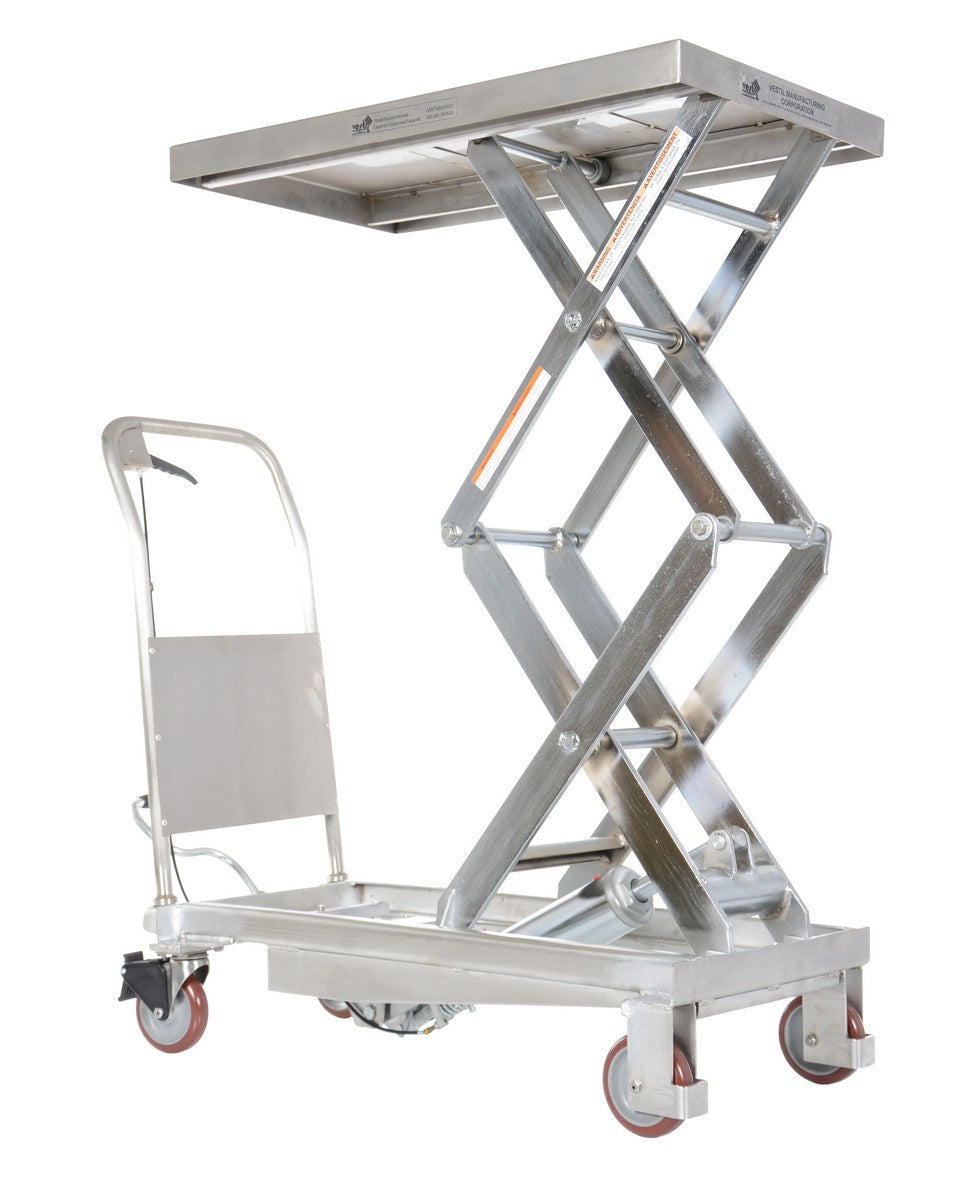 Vestil Manufacturing Corp Partially Stainless Steel Hydraulic Elevating Carts– – Now available at MTN Shop US. - imagen 2