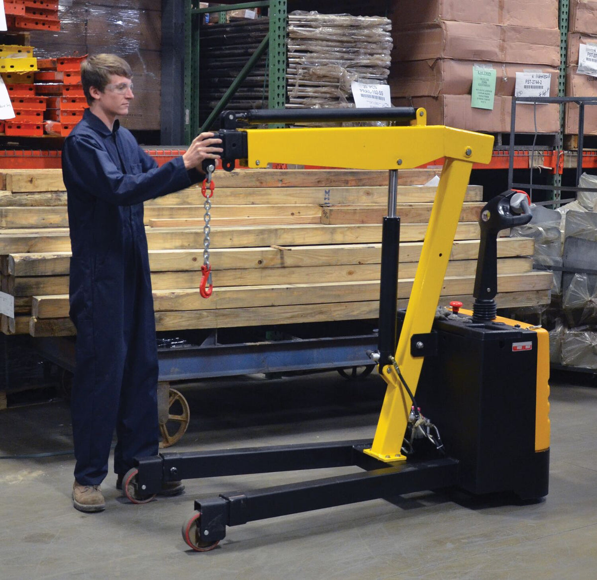 Vestil Manufacturing Corp Electric Powered Floor Cranes– – Now available at MTN Shop US. - imagen 6