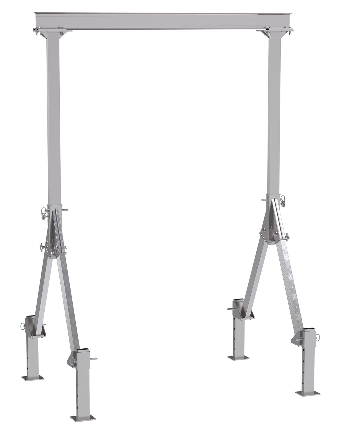 Vestil Manufacturing Corp Fixed Height Aluminum Gantry Cranes with Adjustable Leveling Option– – Now available at MTN Shop US. - imagen 2