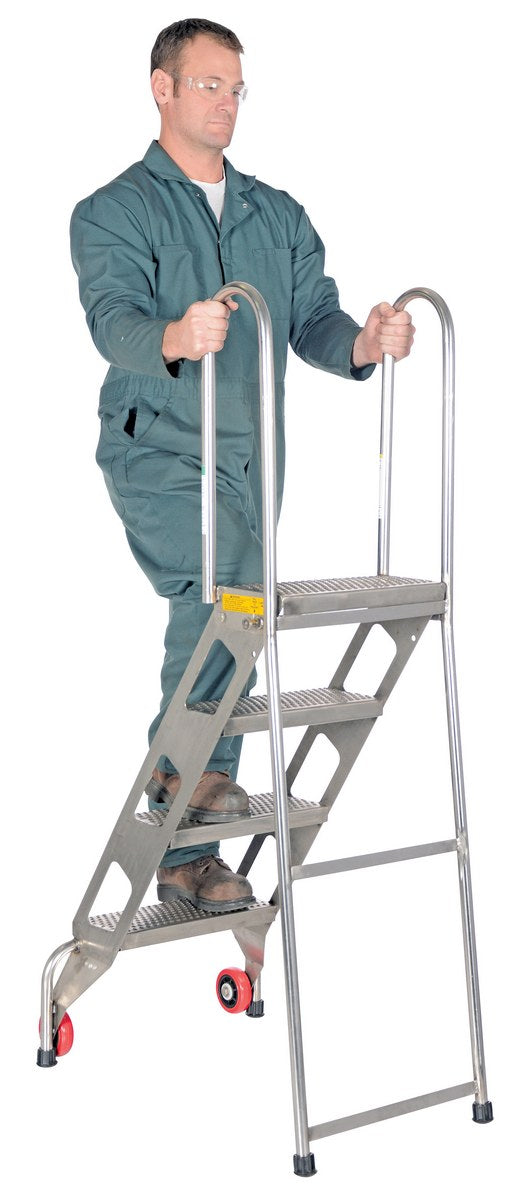 Vestil Manufacturing Corp Folding Ladders with Wheels– – Now available at MTN Shop US. - imagen 2