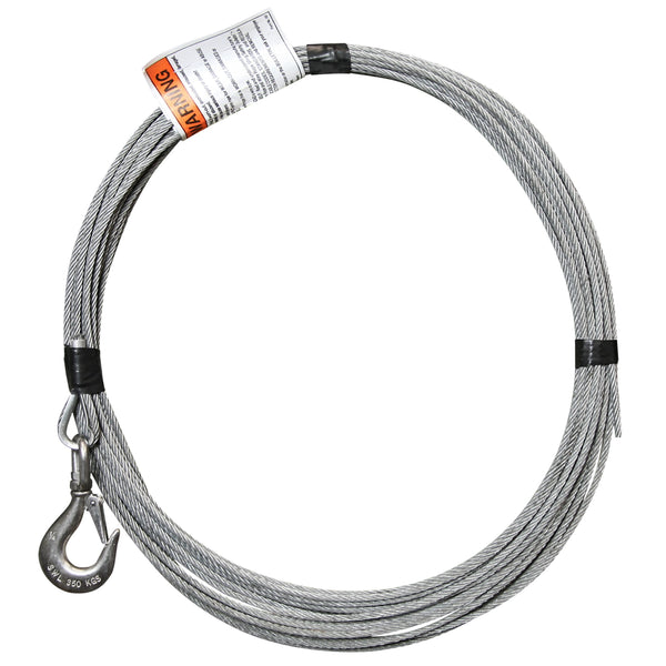 Galvanized Wire Rope Assembly 3/16″