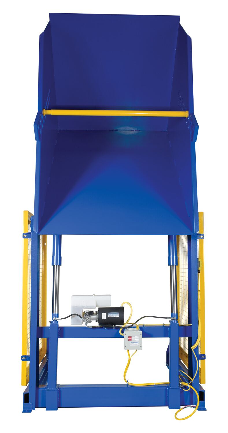 Vestil Manufacturing Corp Electric/Hydraulic Box Dumpers– – Now available at MTN Shop US. - imagen 2