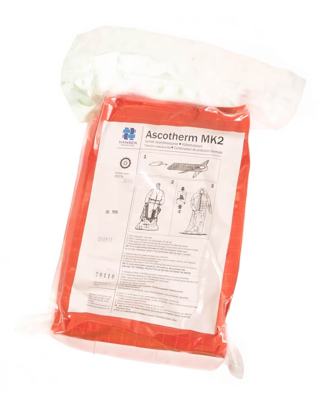 Hansen Protection Ascotherm MK II 85602 | 50 pieces - imagen 2