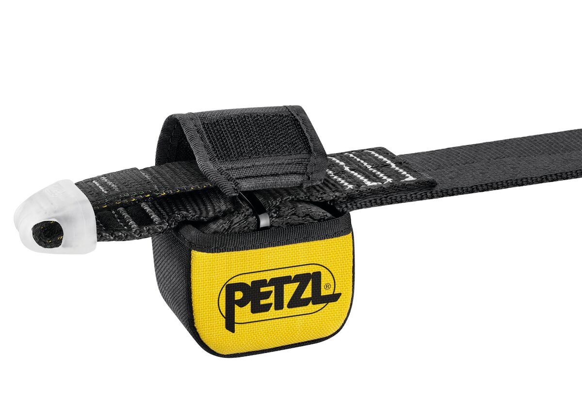 Petzl ABSORBICA - I Vario Lanyard – The Petzl ABSORBICA-I VARIO is an Adjustable Single Lanyard with an integrated compact energy absorber designed for progression on a horizontal lifeline (rope or cable) or on an elevated platform, without passing intermediate anchors. Shop now. – Now available at MTN Shop US. - imagen 5