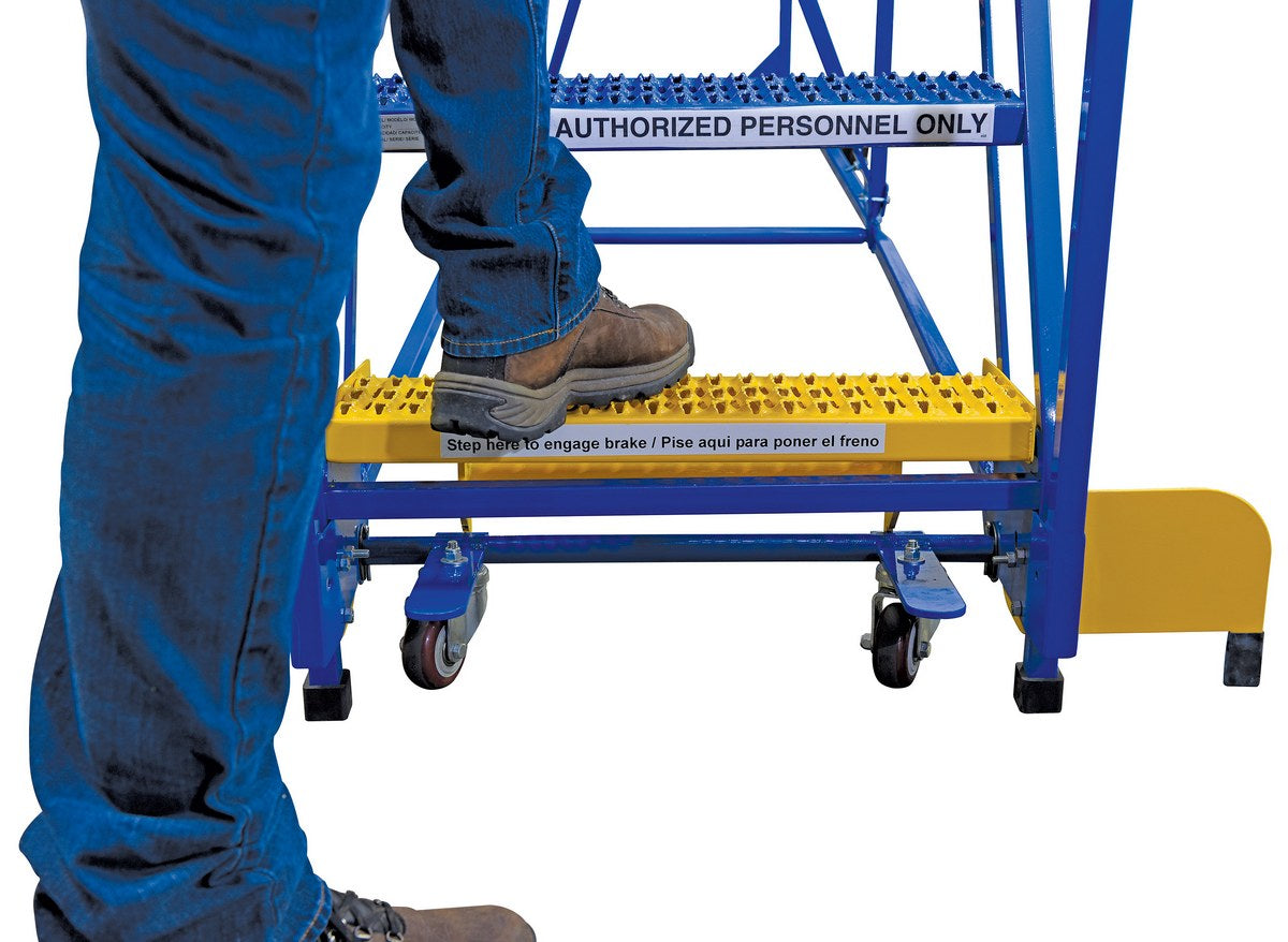 Vestil Manufacturing Corp Rolling Warehouse Ladders (12-16 Step)– – Now available at MTN Shop US. - imagen 5