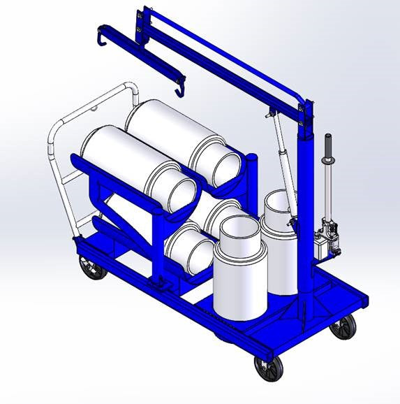Vestil Manufacturing Corp LP Tank Truck– – Now available at MTN Shop US. - imagen 2