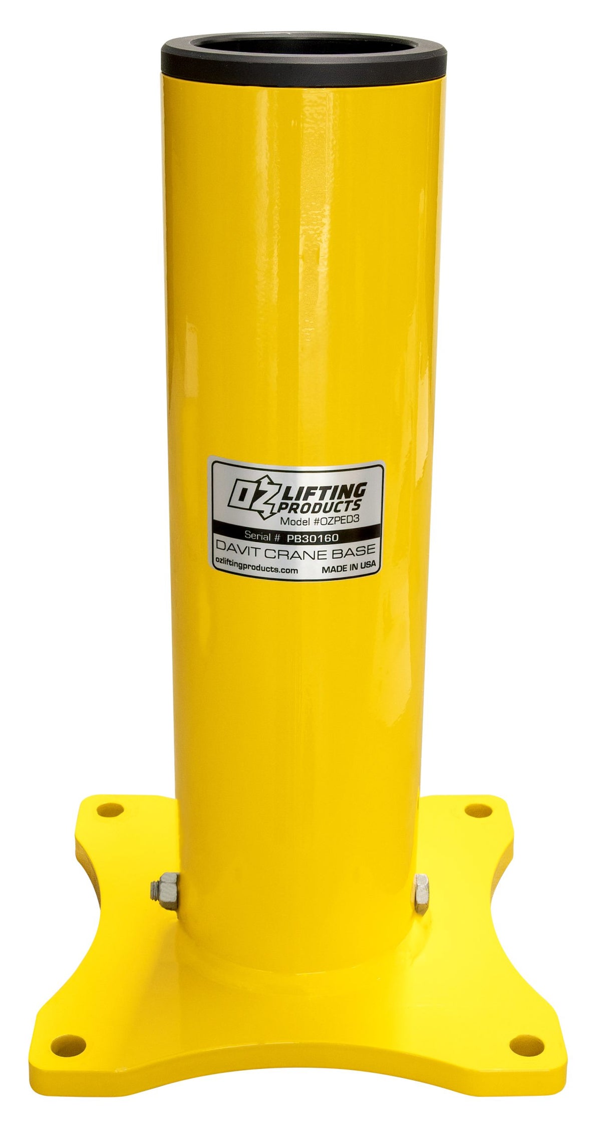 OZ Lifting Pedestal Base for Davit Crane OZPED3
- imagen 2