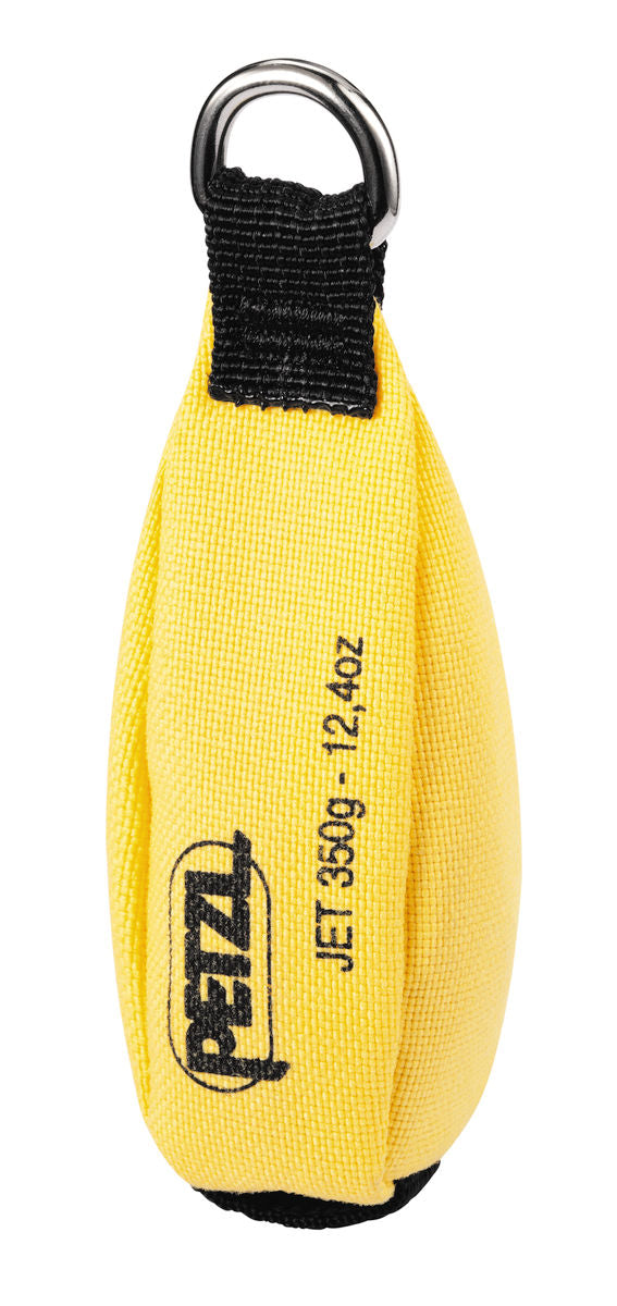 Bolsa de tiro Petzl Jet en color amarillo con una construcción duradera de doble capa. Diseño aerodinámico para facilitar el paso a través de las ramas de los árboles. - imagen 3
