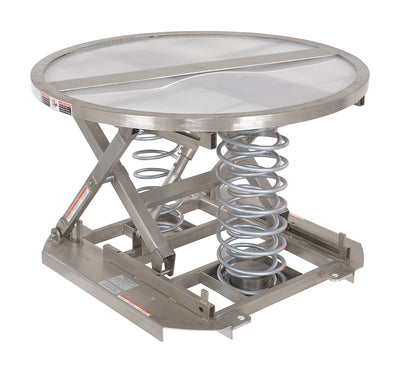 Vestil Manufacturing Corp Spring Scissor Tables– – Now available at MTN Shop US.