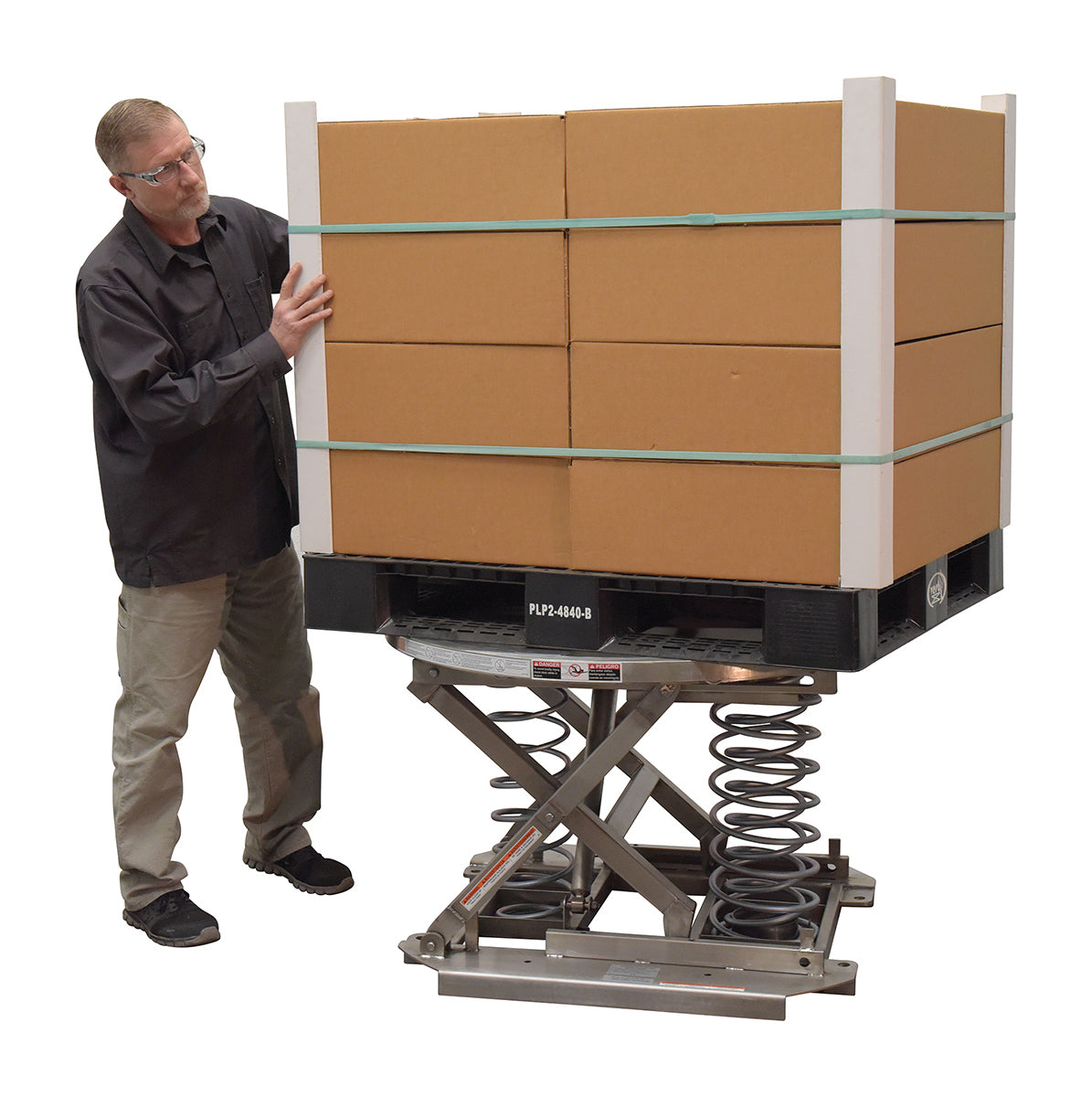 Vestil Manufacturing Corp Spring Scissor Tables– – Now available at MTN Shop US. - imagen 6