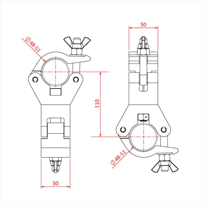 Doughty Swivel Coupler - imagen 3
