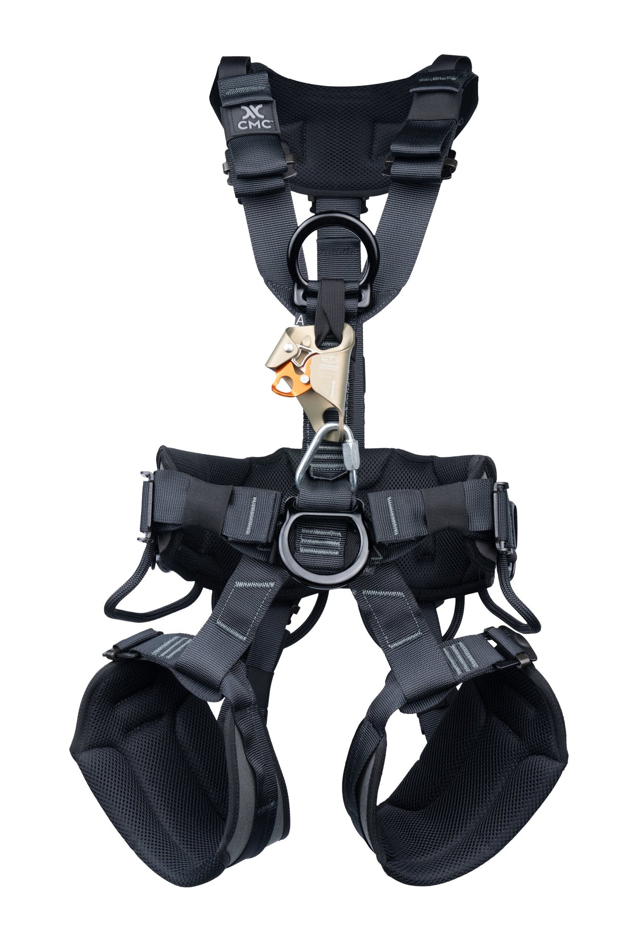 CMC ATOM Access Harness, rope access sit harness with padded waist belt, alternate view - imagen 2