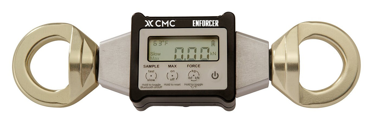 CMC Enforcer Load Cell, digital rope rescue load cell kit for measuring system forces, SKU 300750, detail view - imagen 3
