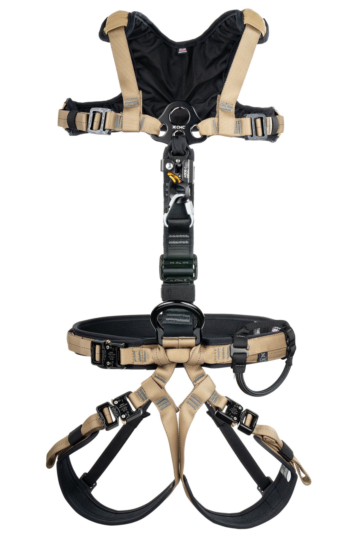 CMC Outback Convertible Harness, convertible full-body rescue harness with adjustable straps, SKU 430850, product view 31 - imagen 30