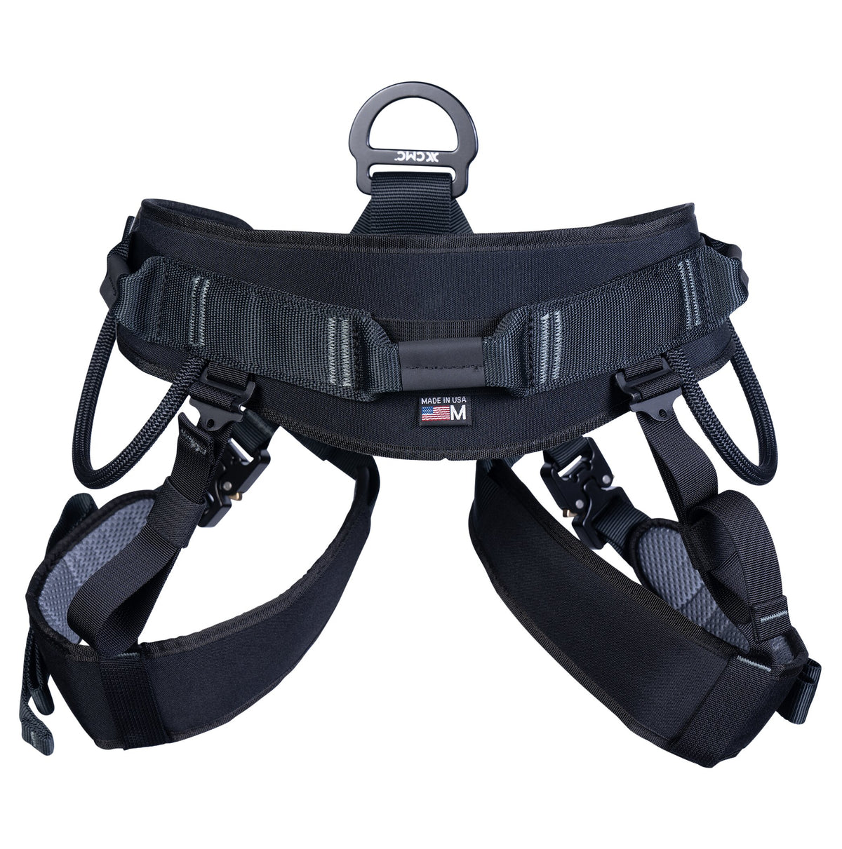 CMC Ranger Quick Harness, quick-donning seat harness with buckles, side view - imagen 4