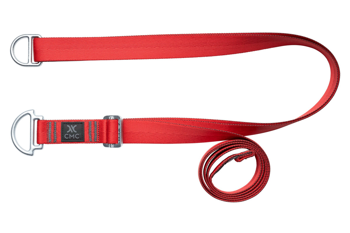 CMC SL Variable Anchor Strap, adjustable webbing anchor strap with steel rings, alternate view - imagen 2