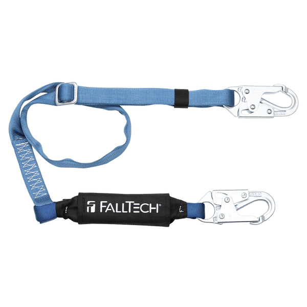 Adjustable Energy Absorbing Lanyard