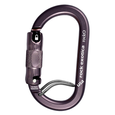 Rock Exotica rockO WireEye Auto-Lock Carabiner– The ORCA is an enhanced 3-stage mechanism available on Pirate, rockD and rockO carabiners. – Now available at MTN Shop US.