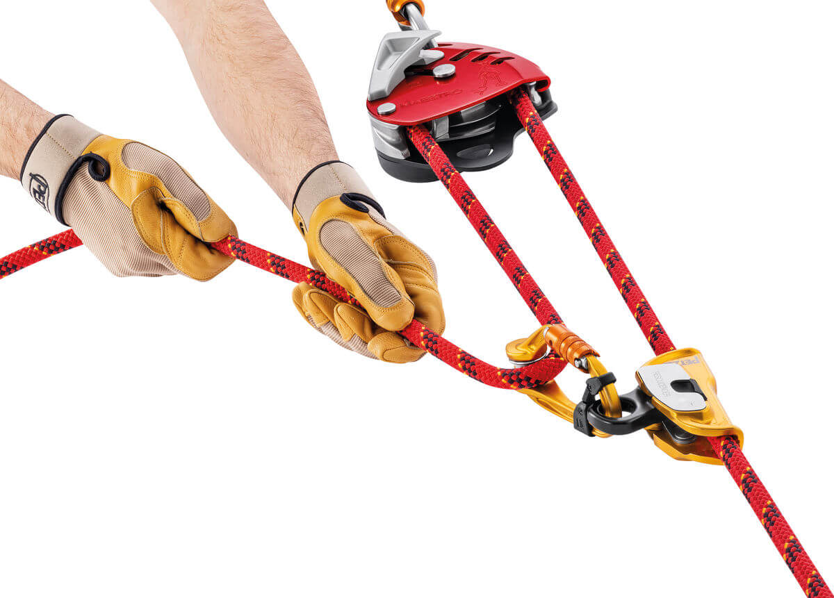 Petzl MAESTRO® L Descender/Belay Device - Integrated Progress-Capture Pulley - imagen 5