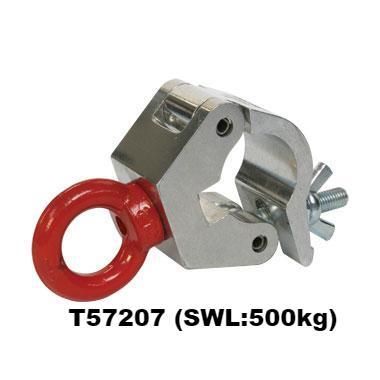 1.9''-2'' Diameter Doughty Eye Clamp(SWL: 1102.3lbs; Silver) - MTN Shop - imagen 3