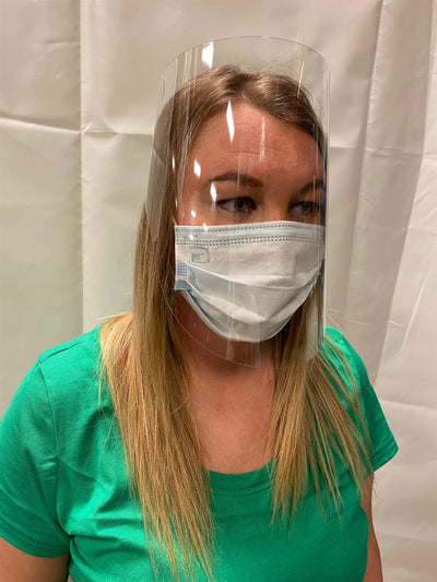 MTN Double-sided Anti-Fog Protective Face Shield (MULTI-PACKS) *IN STOCK NOW*– The large face shield provides superior protection against liquid droplets and splashes as well as a secure and comfortable fit. – Now available at MTN Shop US.