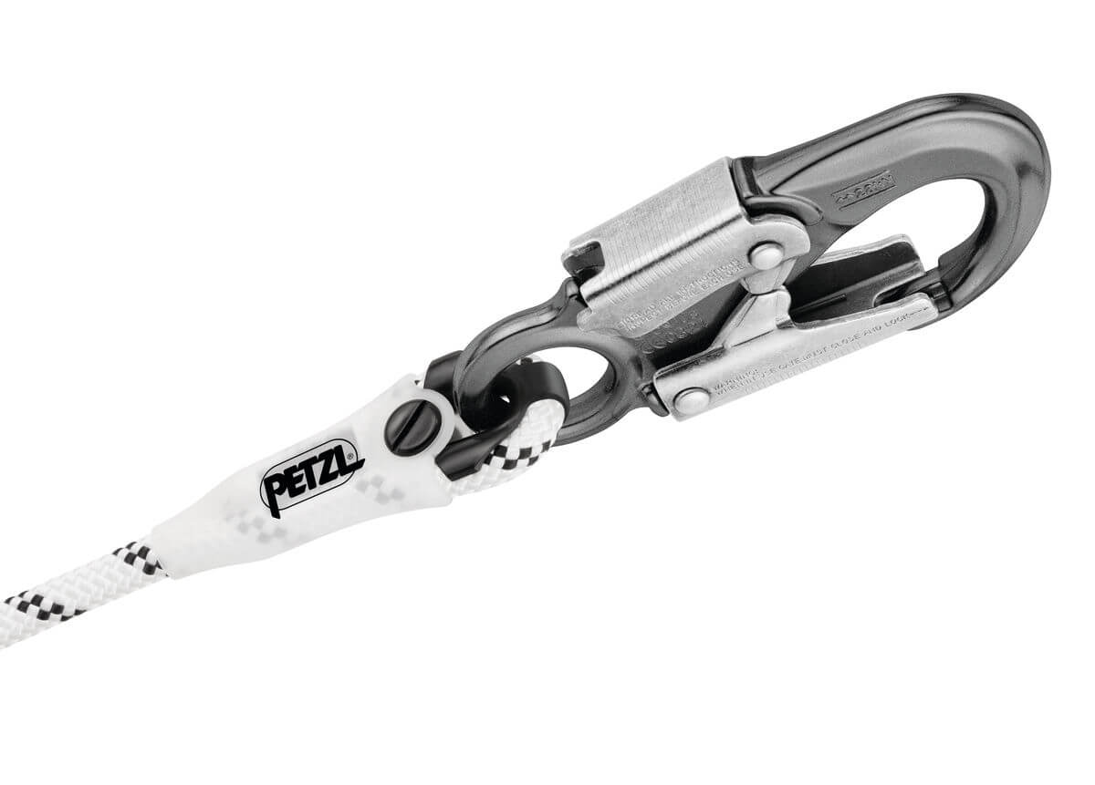 Petzl GRILLON HOOK Adjustable Lanyard - Hook Connector - imagen 2