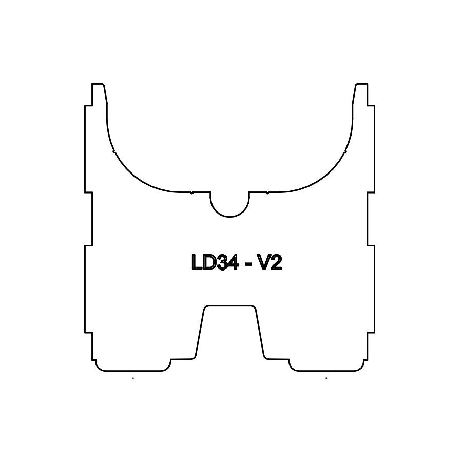Mountain Productions BOX®: Spektrum Series LG Insert Package - Double CM Lodestar V2 & 2 Storage– MTN BOX: Spektrum Series LG insert package for two CM Classic Large Frame Lodestars. Also provides two storage compartments for hoist chain, chain bags, & more. – Now available at MTN Shop US. - imagen 3