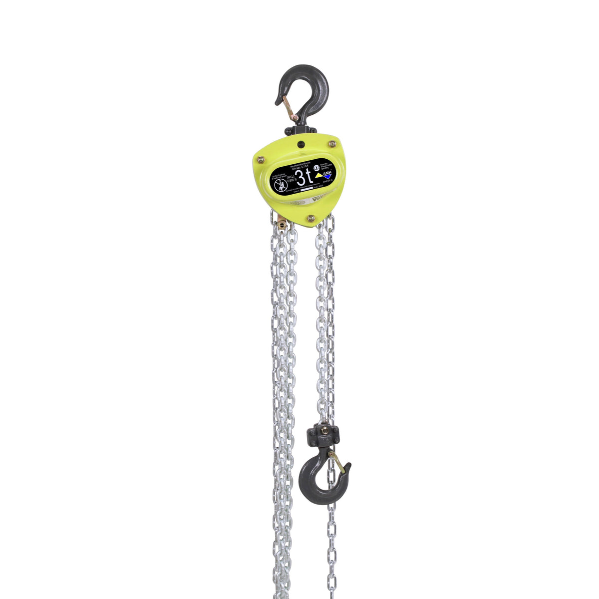 AMH Manual Hoist 1t to 8t– The AMH Manual Hoist 1.0t to 8.0t USA Chain is an excellent choice for anyone looking for a reliable and versatile hoist. With its lifting capacity, ease of use, and durability, this hoist can help you increase productivity and efficiency in your workplace, while also ensuring the safety of workers and equipment. – Now available at MTN Shop US. - imagen 4