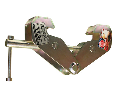 OZ Lifting USA Beam Clamps– The Oz Lifting USA beam clamp is engineered for use with manual or powered hoists to secure beams for lifting. The clamp is made with an all-steel fully-welded construction and allows for super-quick attachment to most I-beams. The clamps have all been individually tested and are available in 1 ton, 2 ton, 3 ton, 5 ton and 10 ton lifting capacities. – Now available at MTN Shop US.
