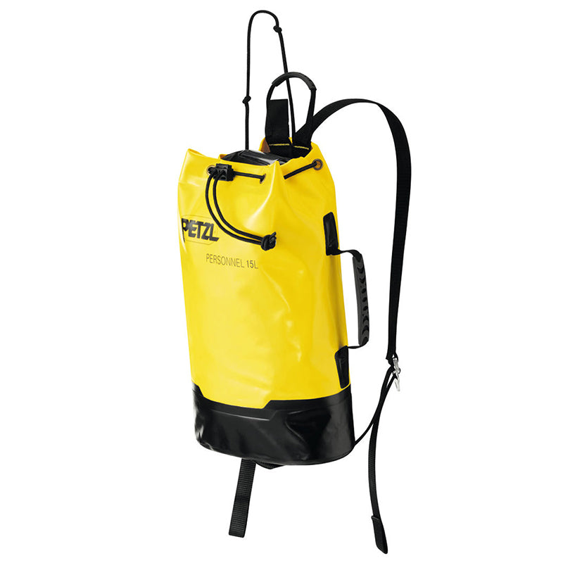 Petzl Personnel Gear Bag – The PERSONNEL is a rugged and lightweight 15-liter backpack. It is made of PVC-free material, and its welded construction provides great strength. – Now available at MTN Shop US. - imagen 4