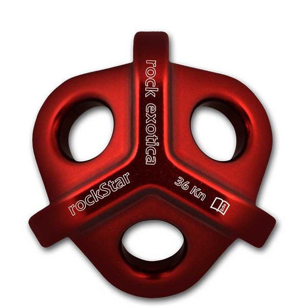 Rock Exotica rockStar 3-D Rig Plate– The rockStar gives rigging professionals a variety of advantages over flat rigplates. – Now available at MTN Shop US.