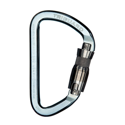 PMI SMC Triguard Auto-Lock Lite Steel Carabiner – NFPA– The SMC Triguard Auto-Lock Lite Steel Carabiner – NFPA is a lite alloy steel carabiner with a triple action gate for maximum security. Smooth transfer of munter hitch – Now available at MTN Shop US.