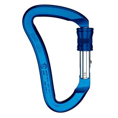 PMI SMC CrossOver Screw-Lock Carabiner – NFPA– SMC CrossOver Screw-Lock Carabiners features simple single-handed operation. Specially designed for work safety compliance. Screw-lock gate, NFPA 1983 (2012), G – Now available at MTN Shop US.