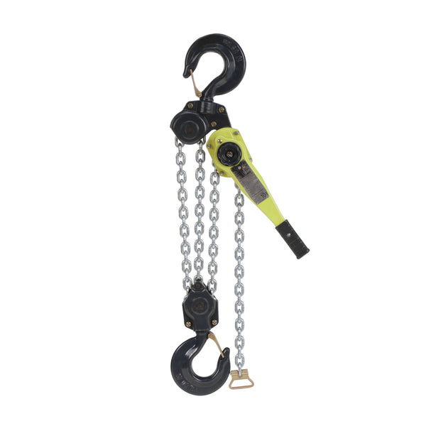X5L Lever Hoist 10 US Ton x 05' lift to 20' lift– The X5L Lever Hoist is a high-quality brake set designed for easy and safe lifting of heavy loads. Its all-steel body is durable, compact, and corrosion-resistant. It features laser-etched stainless steel nameplates and operates without minimum preload for added safety. – Now available at MTN Shop US.