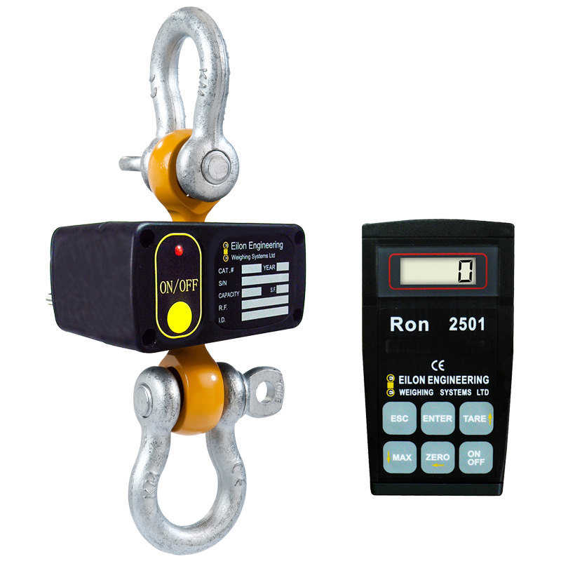 Eilon Engineering Ron Crane Scales™ Ron 2501 Wireless Dynamometer– Ron Crane Scales™Ron 2501 Wireless Dynamometer – Now available at MTN Shop US. - imagen 3
