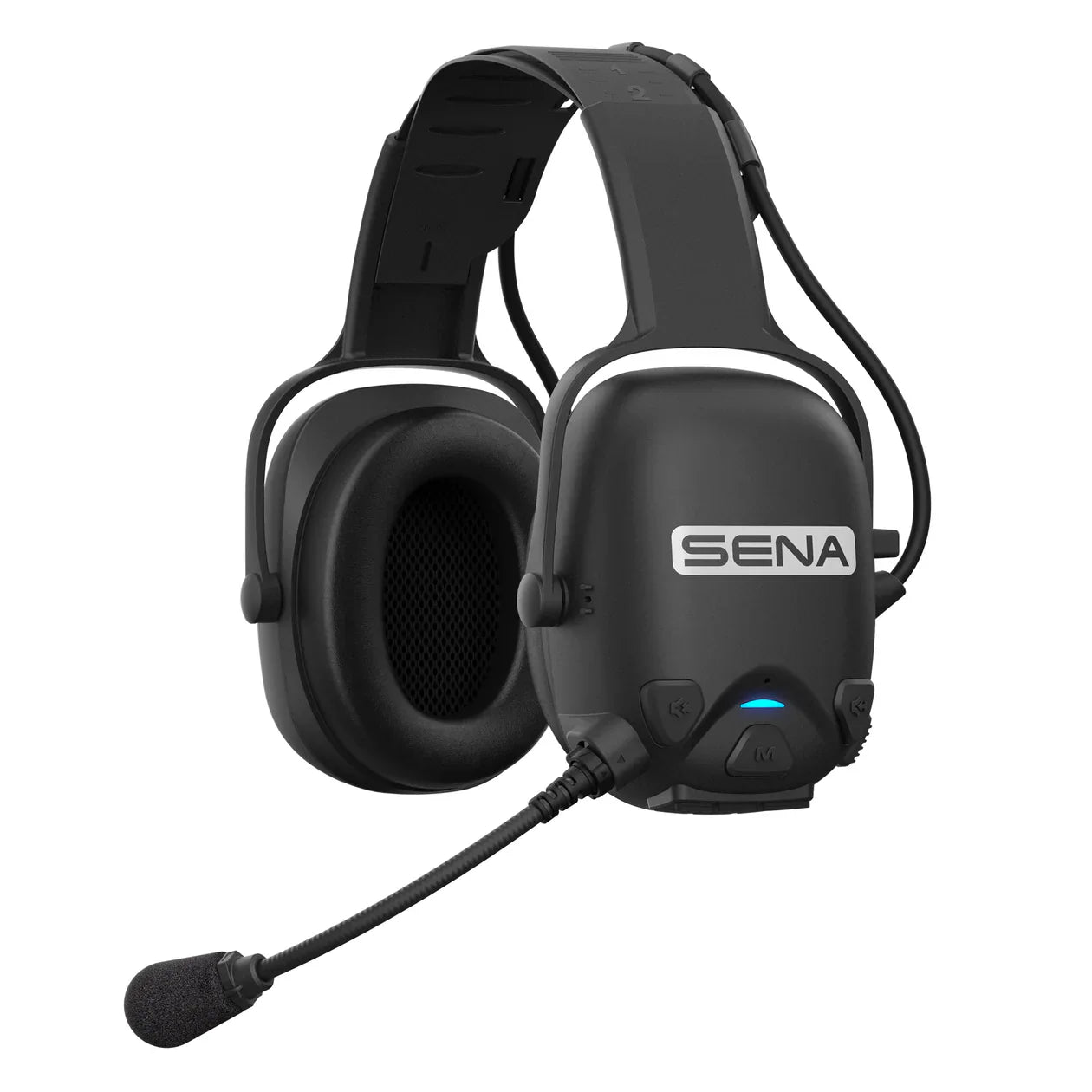Sena industrial communication headset, over-the-head earmuff with Bluetooth