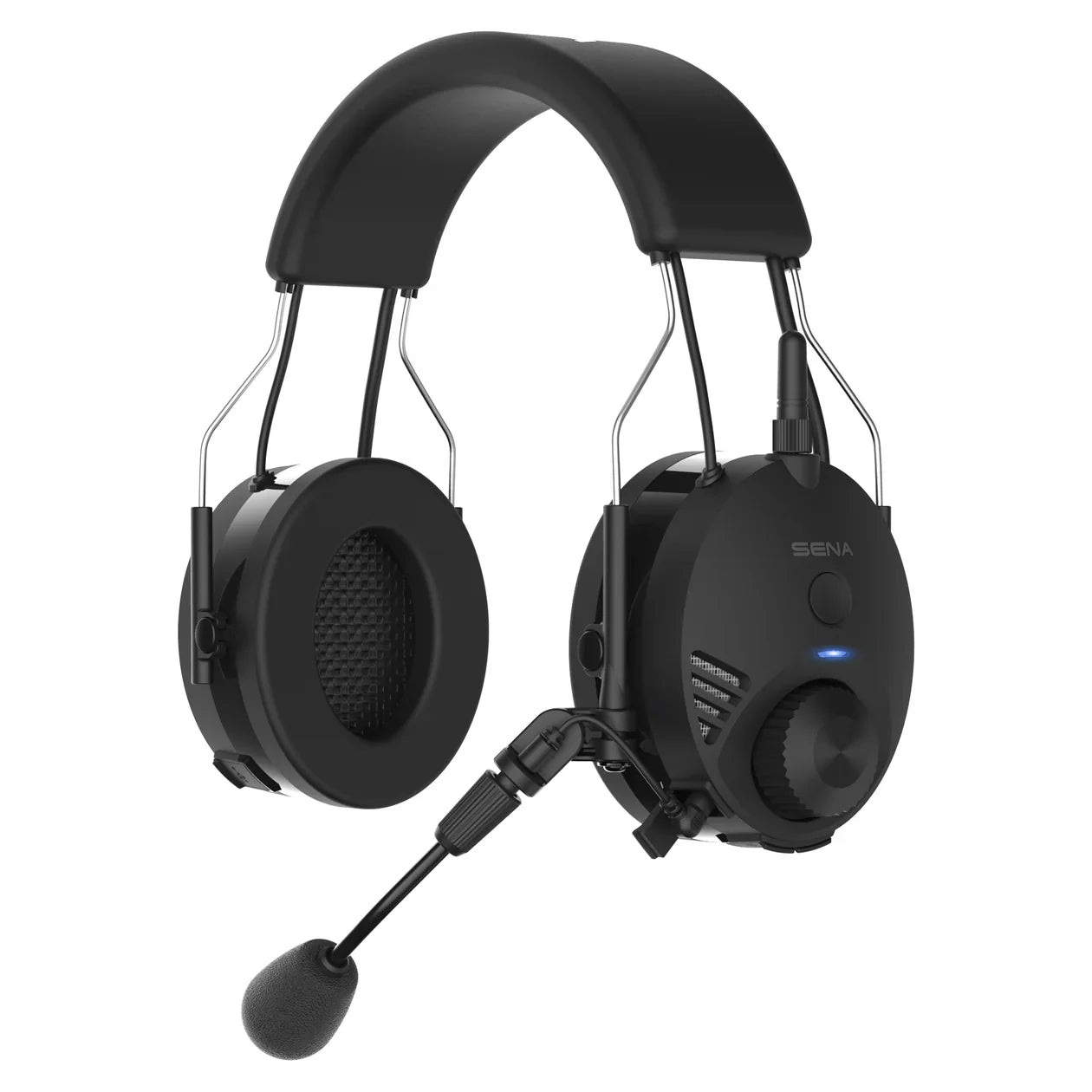 Sena industrial communication headset, over-the-head earmuff with Bluetooth