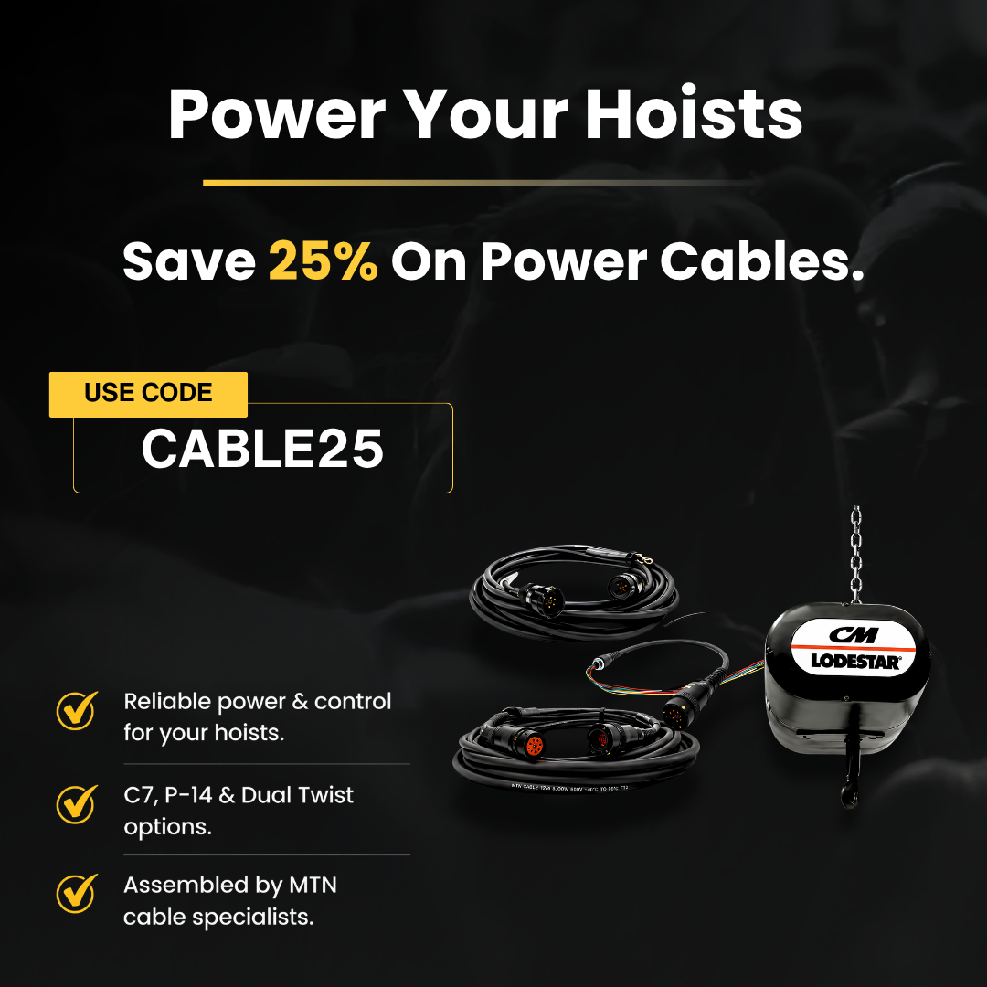 25% Off Power Cables
