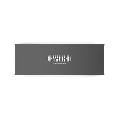 Gray mat with 'IMPACT ZONE' logo on a white background