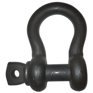 Green Pin Theatre Shackle SC large matte black bow shackle compact view - imagen 27