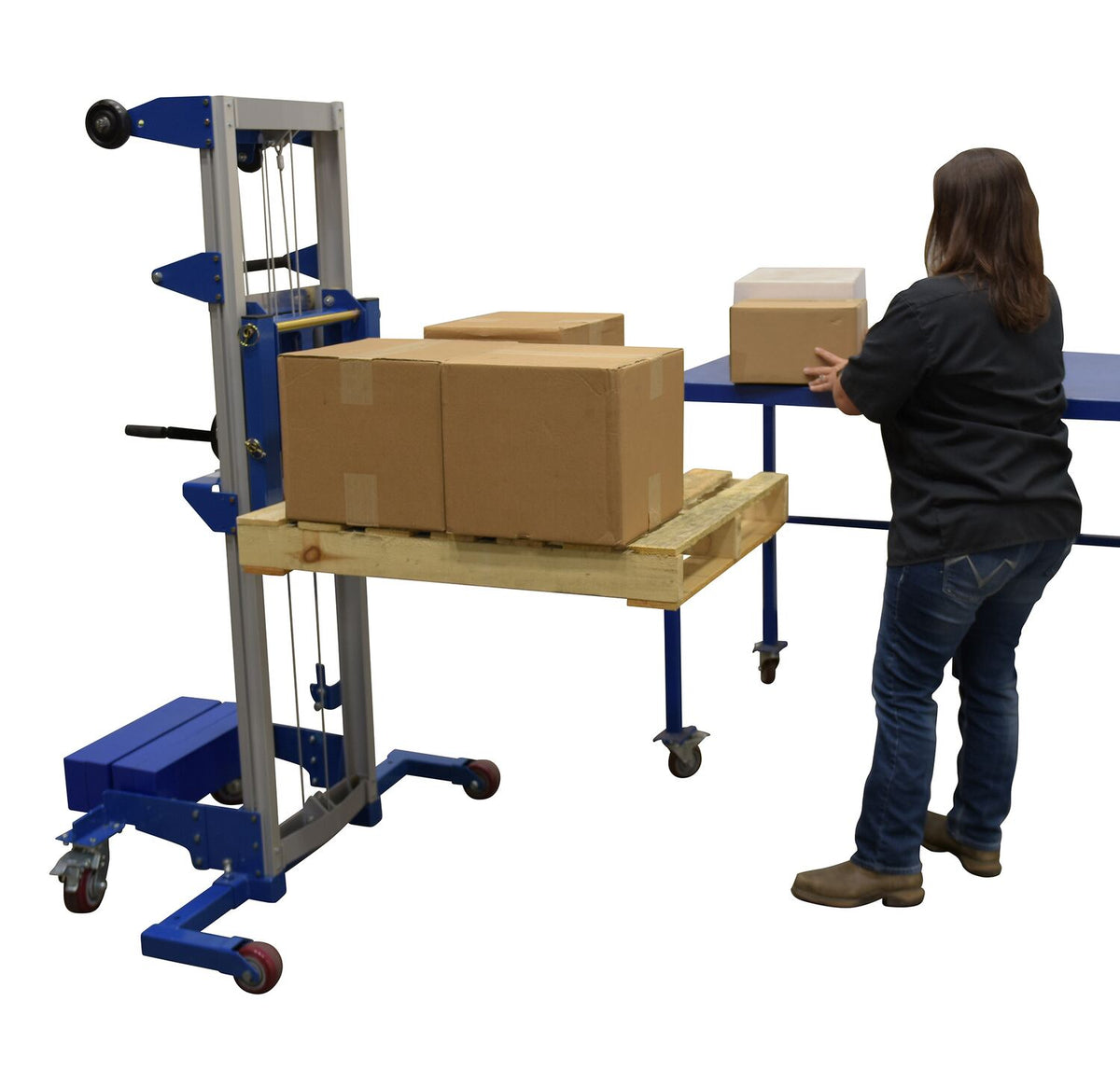 Vestil Manufacturing Corp Hand Winch Lift Trucks– – Now available at MTN Shop US. - imagen 3