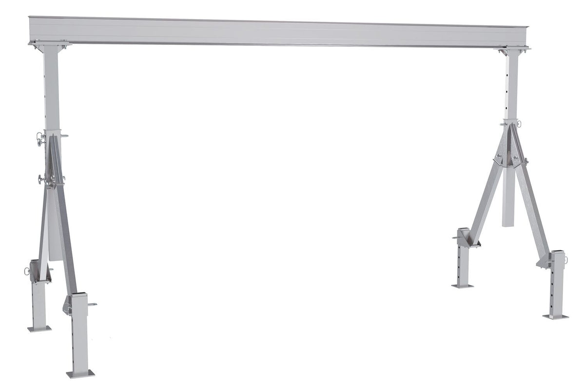 Grúas pórtico de aluminio de altura ajustable de Vestil Manufacturing Corp con opción de nivelación ajustable: ahora disponibles en MTN Shop US. - imagen 2