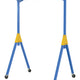 Vestil Manufacturing Corp Adjustable Steel Gantry Cranes with Total Locking Casters - Knockdown