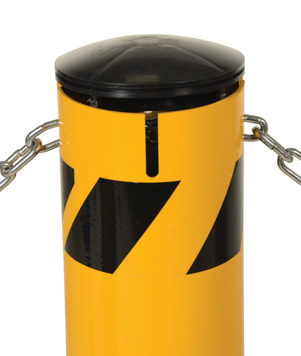 Vestil Manufacturing Corp Steel Pipe Bollard with Chain Slots– – Now available at MTN Shop US.