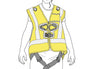 Petzl Hi-Viz Vest for NEWTON Harnesses – The NEWTON EASYFIT HI-VIZ fall arrest harness has a fluorescent-colored vest with reflective strips, making the worker highly visible. Easily donned due to EasyFit design. Available in 2 sizes. Shop now. – Now available at MTN Shop US.