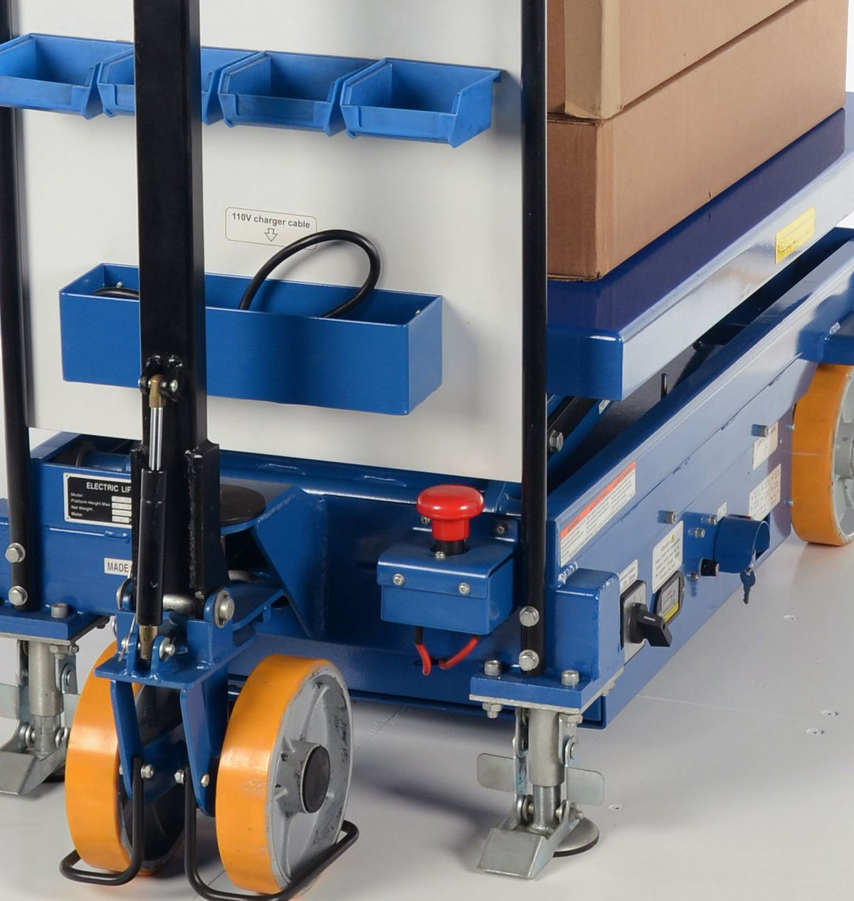 Vestil Manufacturing Corp Powered Drive and Powered Lift Hydraulic Scissor Carts– – Now available at MTN Shop US. - imagen 8